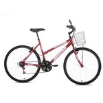 Ficha técnica e caractérísticas do produto Bicicleta Aro 26 Foxer Hammer Vermelha Houston - Vermelho