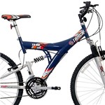 Bicicleta Aro 26 Full Suspension TB-100 XS 18 Marchas - Track & Bikes