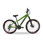 Ficha técnica e caractérísticas do produto Bicicleta Aro 26 Gios Br Freio a Disco 21 Marchas - VERDE
