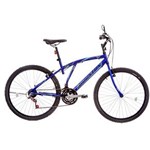 Ficha técnica e caractérísticas do produto Bicicleta Aro 26 Houston Atlantis Mad com 21 Marchas - Azul