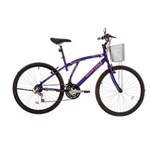 Ficha técnica e caractérísticas do produto Bicicleta Aro 26 Houston Bristol Lance com 21 Marchas - Violeta