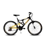 Ficha técnica e caractérísticas do produto Bicicleta Aro 26 Inspire Preto e Amarelo Verden Bikes