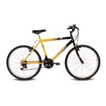 Ficha técnica e caractérísticas do produto Bicicleta Aro 26 Live Amarelo e Preto - Verden Bike