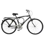 Ficha técnica e caractérísticas do produto Bicicleta Aro 26 Masculina Barra Super New Preta Fischer