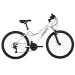 Ficha técnica e caractérísticas do produto Bicicleta Aro 26 Mongoose L'Edge com 21 Marchas e Suspensão Dianteira - Branca