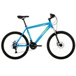 Ficha técnica e caractérísticas do produto Bicicleta Aro 26 Mongoose Xtreme Comp com 21 Marchas e Suspensão Dianteira, Azul - Tamanho 21