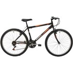 Ficha técnica e caractérísticas do produto Bicicleta Aro 26 Mtb Polimet V-brake 18v Preta