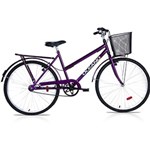 Ficha técnica e caractérísticas do produto Bicicleta Aro 26 Praiana Plus - Violeta - Oceano