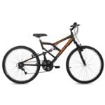 Ficha técnica e caractérísticas do produto Bicicleta Aro 26 Q18 Fullsion Suspensão 18V Mormaii