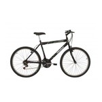 Ficha técnica e caractérísticas do produto Bicicleta Aro 26" 18 Marchas Status Lenda - Preta