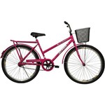Ficha técnica e caractérísticas do produto Bicicleta Aro 26" Grace Rosa Athor