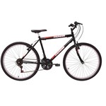 Ficha técnica e caractérísticas do produto Bicicleta ARO 26 Thunder 18V. Preta - Track Bikes
