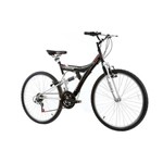 Bicicleta Track Bikes TB 100 XS Aro 26 com Suspensão Dupla 18v
