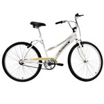 Ficha técnica e caractérísticas do produto Bicicleta Aro 26 Track & Bikes Classic Confort - Branca