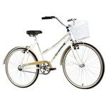 Ficha técnica e caractérísticas do produto Bicicleta Aro 26 Track & Bikes Classic Plus - Branca