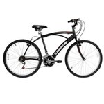 Ficha técnica e caractérísticas do produto Bicicleta Aro 26 Track & Bikes Fast Confort 100P com 21 Marchas - Preta