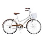 Ficha técnica e caractérísticas do produto Bicicleta Aro 26 Track e Bikes Classic Plus - Branca