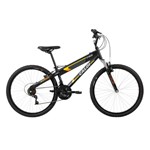 Ficha técnica e caractérísticas do produto Bicicleta Aro 26 Trs - 21 Marchas Suspensão Dianteira Preta - Caloi