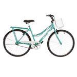 Ficha técnica e caractérísticas do produto Bicicleta Aro 26 Ultra Bikes Tropical Summer V-Break Verde Anis/Branca
