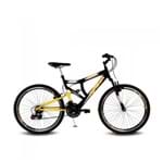 Ficha técnica e caractérísticas do produto Bicicleta Aro 26 Verden Bikes Inspire - Preta e Amarela