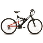 Ficha técnica e caractérísticas do produto Bicicleta Aro 26 Verden Bikes Radikale Masculino com 18 Marchas – Preto e Laranja