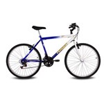 Ficha técnica e caractérísticas do produto Bicicleta Aro 26 Verden Live 18 Marchas – Branco/Azul
