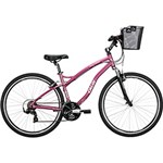 Ficha técnica e caractérísticas do produto Bicicleta Aro 700 Easy Rider 21 Marchas - Rosa - Caloi