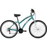 Ficha técnica e caractérísticas do produto Bicicleta Aro 700 Feminino 21 Marchas - Verde - Caloi