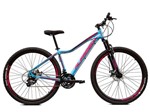 Ficha técnica e caractérísticas do produto Bicicleta Aro 29 Alfameq Pandora Feminino 24v Hidráulico