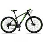 Ficha técnica e caractérísticas do produto Bicicleta Aro 29 Câmbios Shimano 21v Preto Verde Dropp - Dropp Bikes