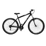 Ficha técnica e caractérísticas do produto Bicicleta Aro 29 com Suspensão 21 Marchas Ciclone Plus - Master Bike - Preto