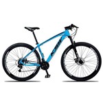 Ficha técnica e caractérísticas do produto Bicicleta Aro 29 Xlt Cambios Shimano 21v Preto Azul Ksw