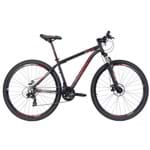 Ficha técnica e caractérísticas do produto Bicicleta Aro 29Er 21V Preto/Vermelho - Tsw Ride