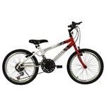 Ficha técnica e caractérísticas do produto Bicicleta Athor Aro 20 Mtb 18/m Evolution Masculino Vermelha