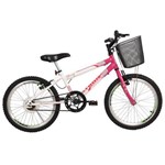 Ficha técnica e caractérísticas do produto Bicicleta Athor Aro 20 Mtb S/m Charmy Feminino C/ Cestão - Rosa