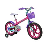 Ficha técnica e caractérísticas do produto Bicicleta Barbie Aro 16 Rosa Caloi
