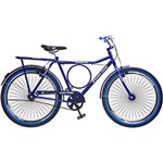 Ficha técnica e caractérísticas do produto Bicicleta Barra Sport Aro 26 Azul 72 Raias - Colli Bike