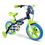Ficha técnica e caractérísticas do produto Bicicleta Bicicletinha Infantil Menino Aro 12 Nathor Space