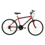 Ficha técnica e caractérísticas do produto Bicicleta Bike Aro 26 Thunder Sport 21 Marchas - Vermelho