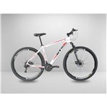 Ficha técnica e caractérísticas do produto Bicicleta Branca Aro 29 KSW 24V Disco Hidráulico Shimano Quadro 21