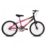 Bicicleta Brave - Aro 20 - Preto e Pink - Verden Bikes