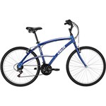 Ficha técnica e caractérísticas do produto Bicicleta Caloi 100 - Exclusivo - Azul 21 Marchas Aro 26