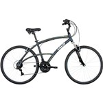 Ficha técnica e caractérísticas do produto Bicicleta Caloi 400 Masculina Aro 26 21 Marchas - Cinza