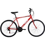 Bicicleta Caloi Aluminum Aro 26 21 Velocidades Vermelha