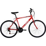 Ficha técnica e caractérísticas do produto Bicicleta Caloi Aluminum Aro 26 21 Velocidades Vermelha