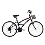 Ficha técnica e caractérísticas do produto Bicicleta Caloi Aro 26 21 Marchas 100 Lazer