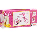 Bicicleta Caloi Barbie Aro 12 Rosa