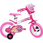 Ficha técnica e caractérísticas do produto Bicicleta Caloi Barbie Aro 12 Rosa