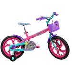 Ficha técnica e caractérísticas do produto Bicicleta Caloi Barbie Aro 16 450065.19005