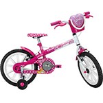 Ficha técnica e caractérísticas do produto Bicicleta Caloi Barbie Aro 16 Rosa